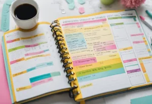 Bullet journal layout ideas