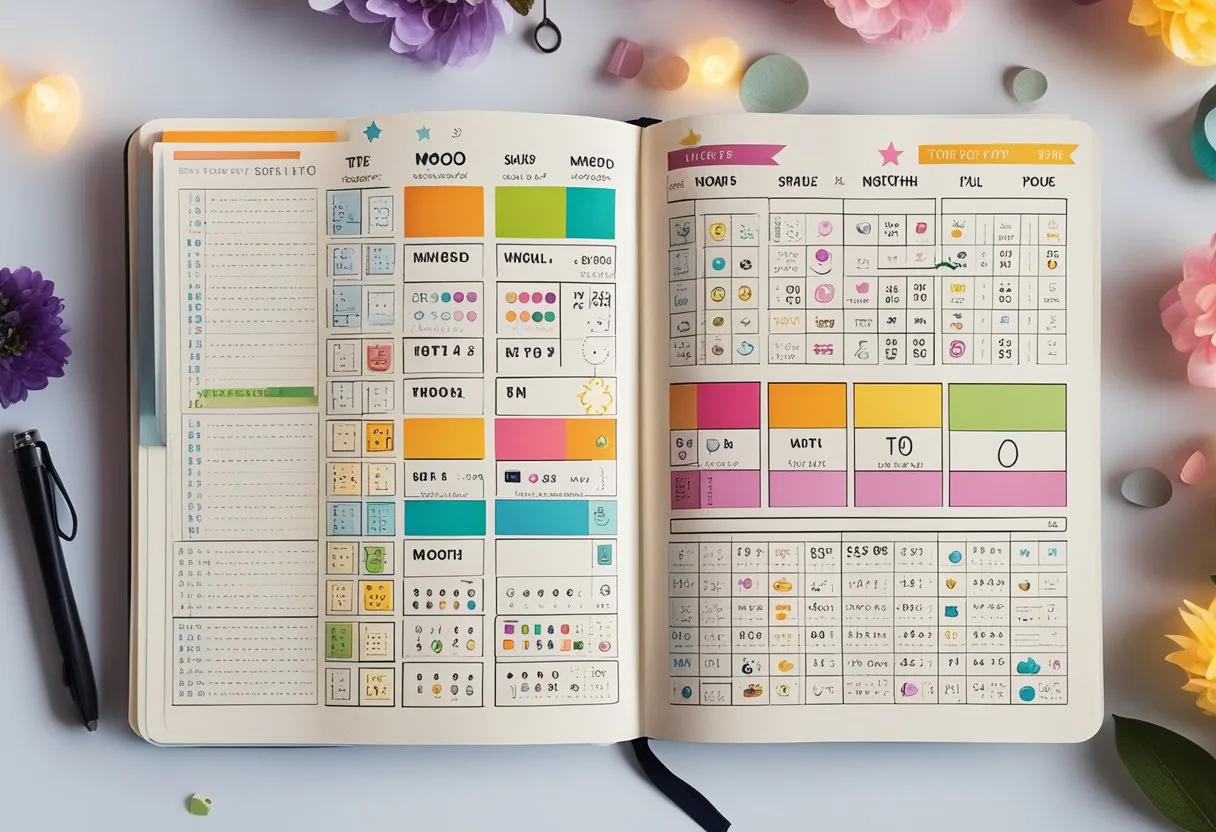 bullet journal mood tracker