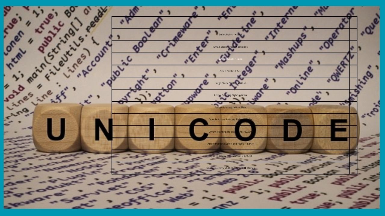 51 Bullet Point Symbols And Their Names - Copy And Paste