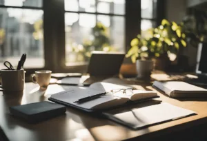 Setting Goals and Planning journaling for productivity