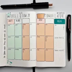 Bullet Journal Weekly Layout