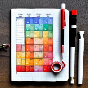 Mood tracker bullet journal ideas